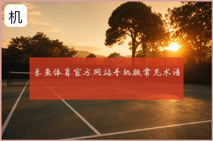 乐鱼体育官方网站手机版常见术语